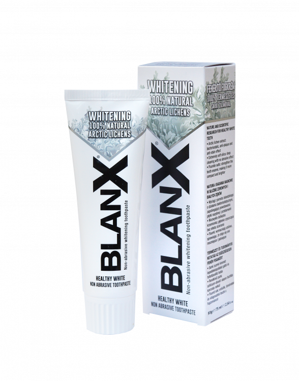 Зубная паста Бланкс Отбеливающая BlanX Advanced Whitening, 75 мл.