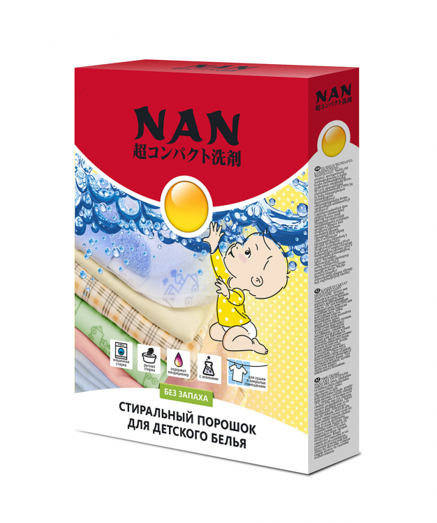 NAN Стиральный порошок для детского белья, 400 гр