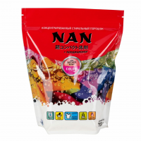 NAN Стиральный концентрированный порошок для цветного белья, 700 гр