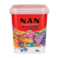NAN Стиральный концентрированный порошок для цветного белья в контейнере, 700 гр
