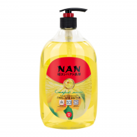 NAN Гель для мытья посуды и детских принадлежностей Сладкий Лимон с дозатором, 900 мл