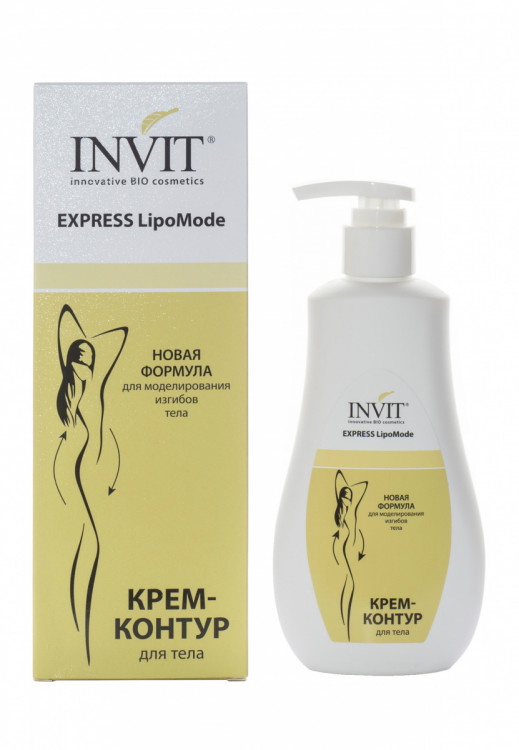 INVIT 429-05 Express LipoMode крем-контур для тела, 250 мл