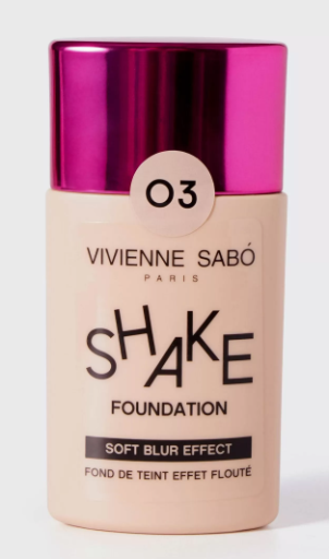 Тональный крем с натуральным блюр эффектом "Shakefoundation" тон 03 Золотисто-бежевый