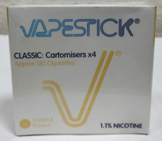 Картридж VAPESTICK Classic (1,1%) вкус Ваниль 4шт.