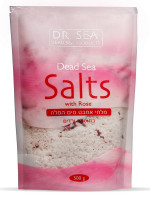 184 Ароматическая соль Мертвого моря с лепестками роз, 500 гр